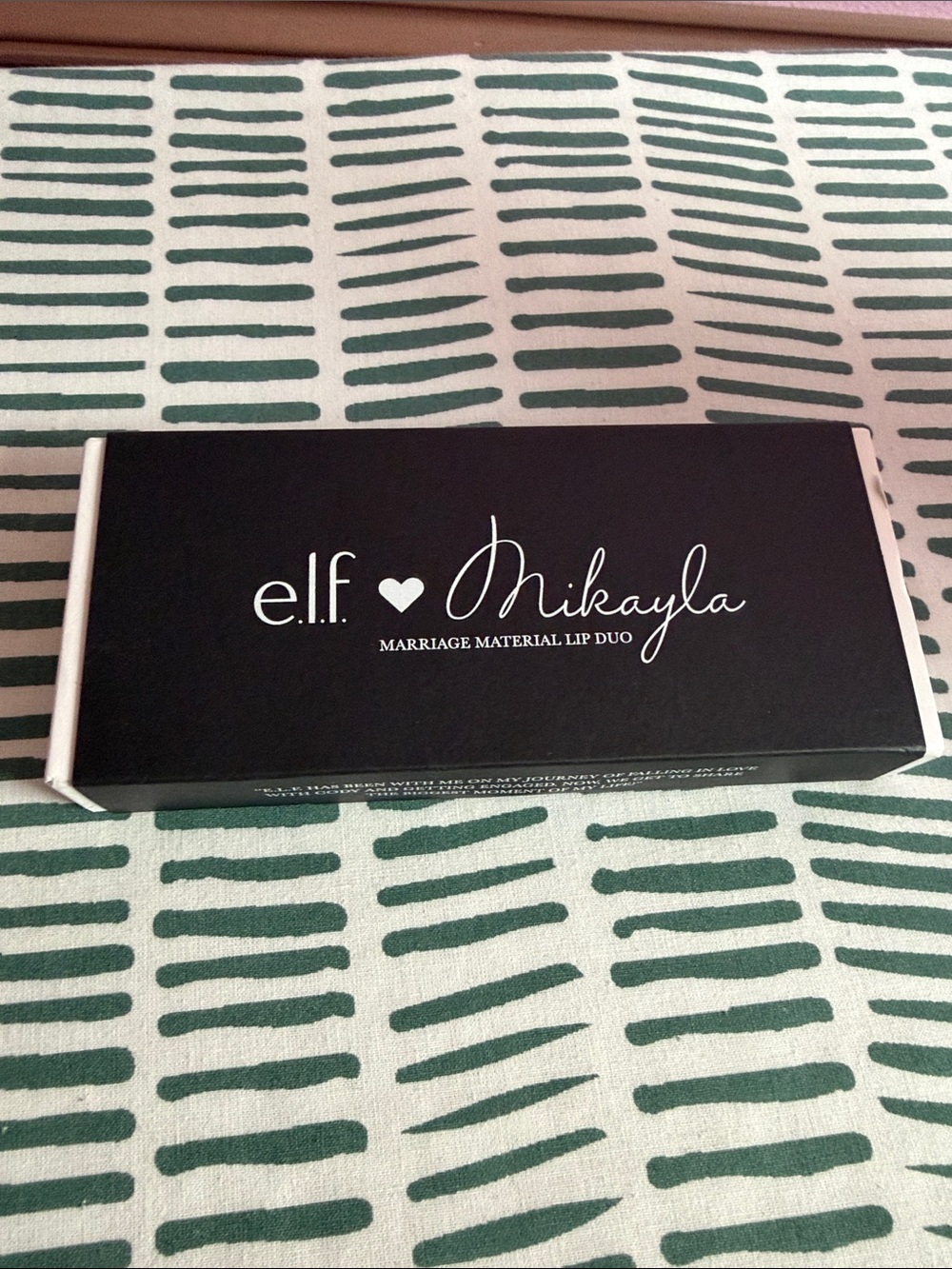Mikayla Marriage Material Lip Duo – Black Packaging